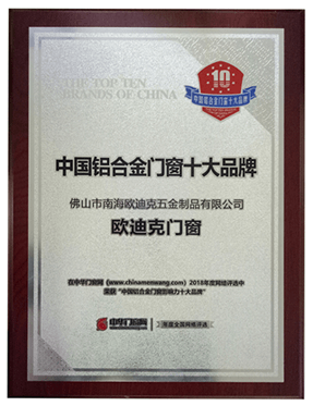 门窗十大品牌