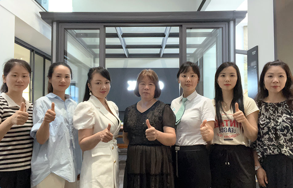 欧迪克门窗驻店培训——湖南宁乡店