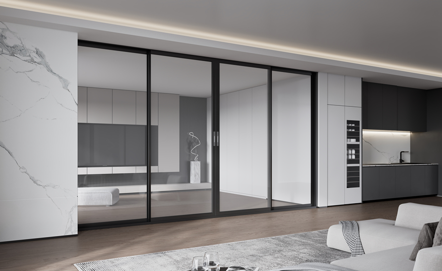 二代探界系列宽加窄推拉门