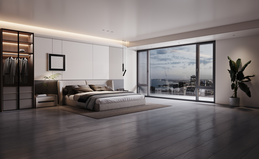 星耀系列双内开系统平开窗